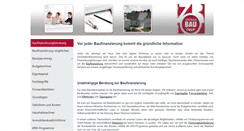 Desktop Screenshot of baufinanzierungsberatung.com